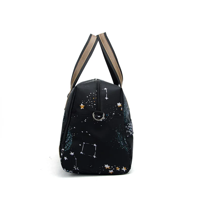 NIYOBO Casual Women Travel Bags Waterproof Oxford Portable Travel Bag Stars Print Female Weekend Bags large capacity Travel Tote