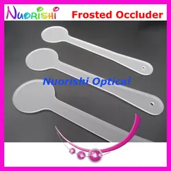 1pcs Professional Frosted Translucent Acrylic Ophthalmic Eye Occluder Eye Exam Tool 205B