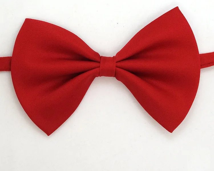 New hot sale party wedding Boys Bowtie Neck tie Cheep Solid Bow tie Children Butterfly Ties Baby&kids Accessories