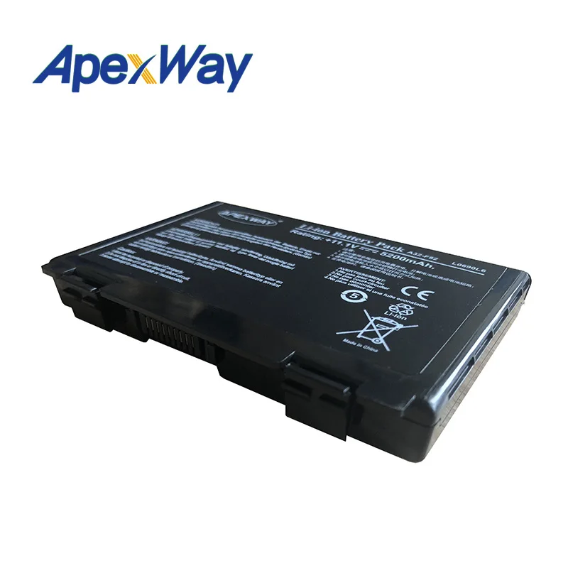 ApexWay 11.1V Laptop Battery for Asus a32-f82 a32-f52 a32 f82 F52 k50ij k50 K51 k50ab k40in k50id k50ij K40 k50in k60 k61 k70