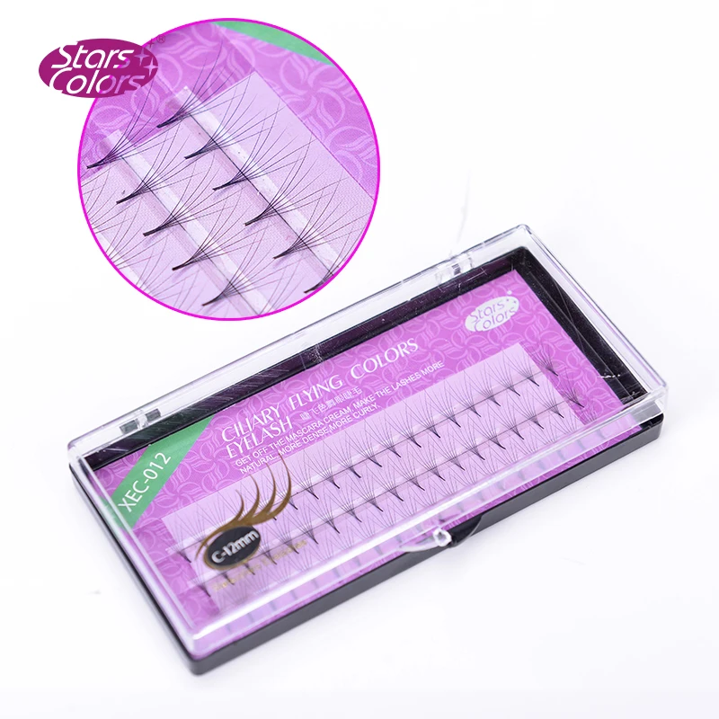 20 boxes/lot 0.07mm Thickness Super soft Lashes 8-15mm 6D silk Fake False Eyelashes Extension High Quality Cilia Make up tools