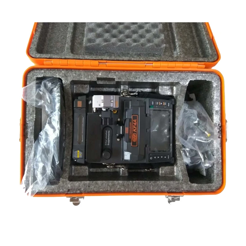 High precious Ilsintech KF4A Fiber Optical Fusion Splicer Enlgish system  for FTTH fusion splicing project with fiber tools