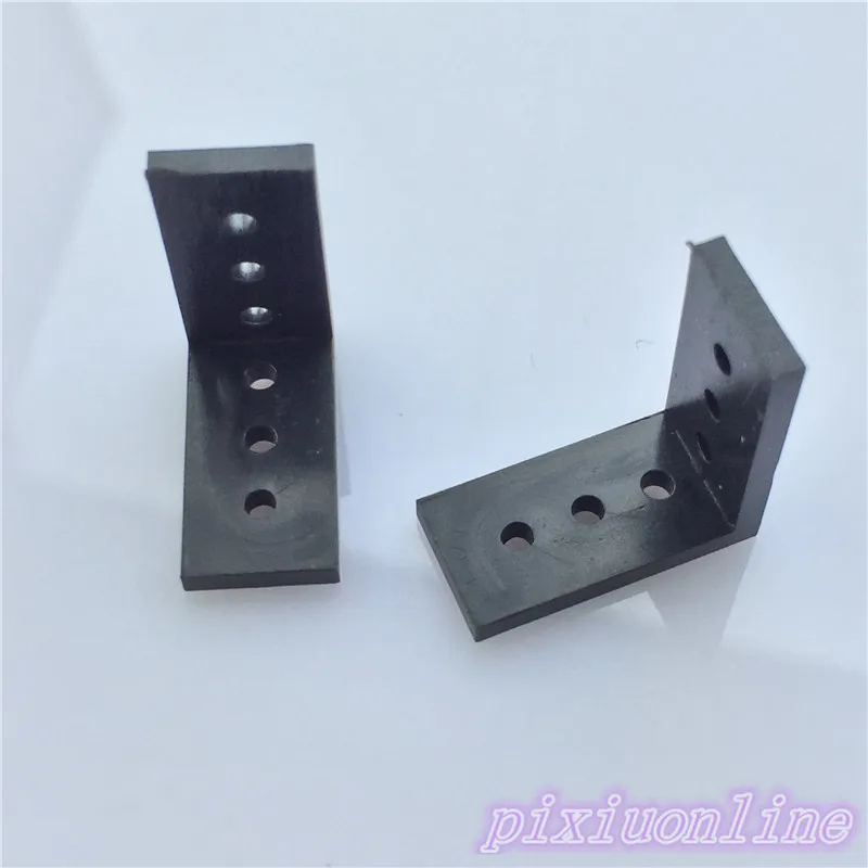 10pcs J075Y L Type Vertical Plastic Angle Axle Bracket DIY Model Making Parts High Quality On Sale