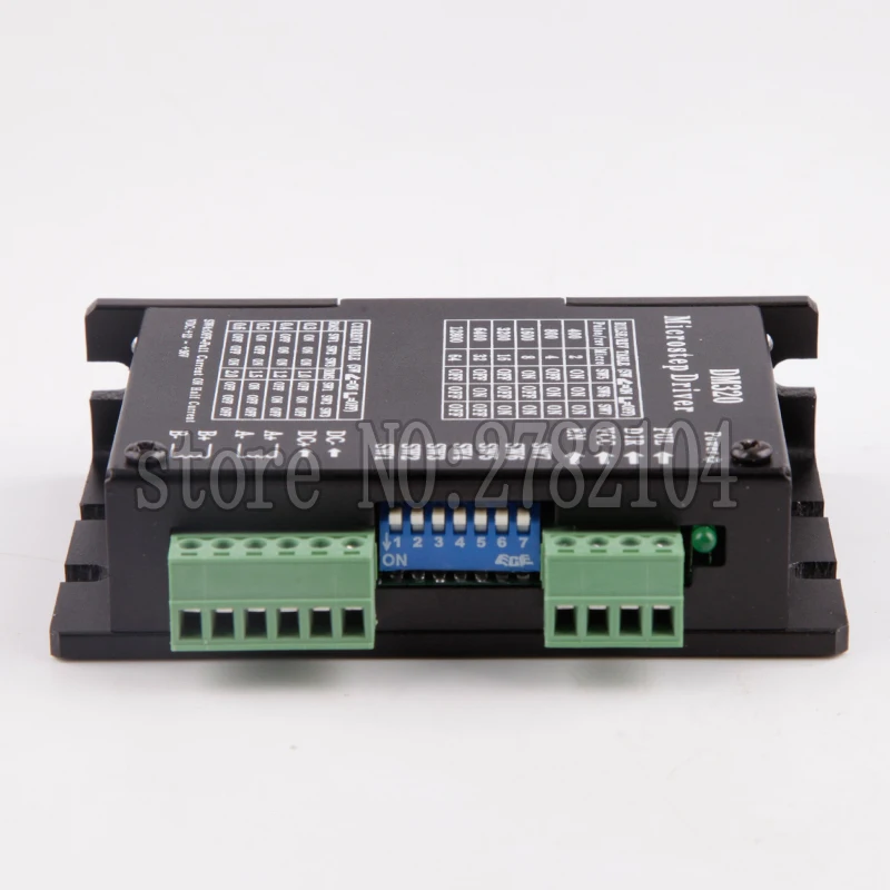Imagem -02 - Stepper Motor Driver Motor Microstep Motor dc sem Escova para 28 35 42 Motor de Passo Nema17 2h320 Dm320