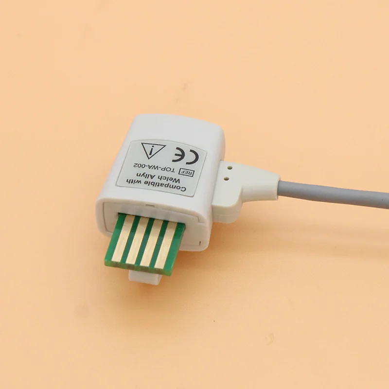 Compatible with Welch Allyn medical,smart reusable temperature probe for oral,4pin connector.