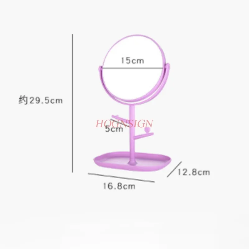 

Настольное настольное зеркало, одностороннее складное квадратное зеркало принцессы Hd, красота, макияж, простая одежда, распродажа