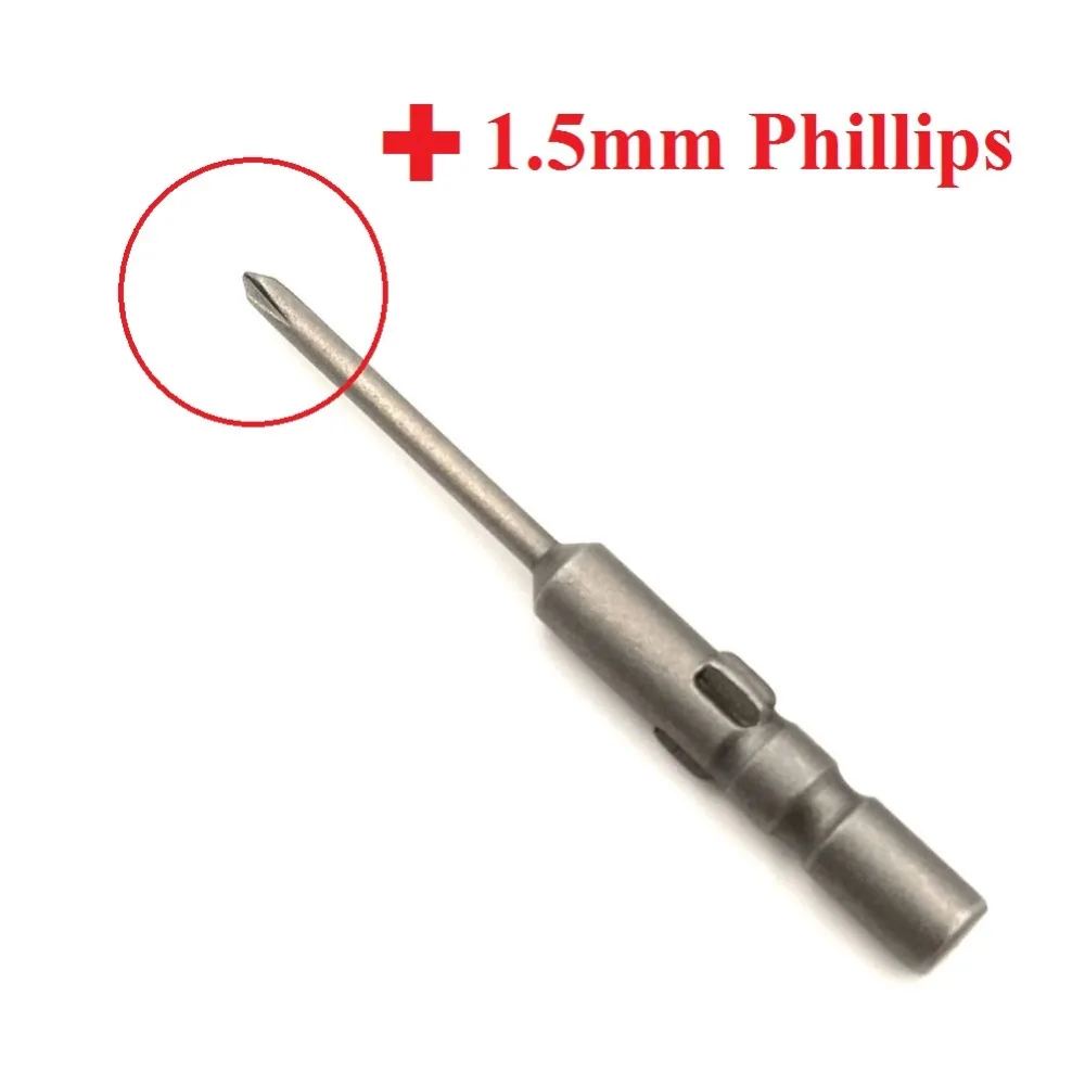 1 pcs 2.0mm 1.5mm 1.2mm Phillips Electric Screwdriver Bit Replacement Head for 800 Electric Batch Tools Part