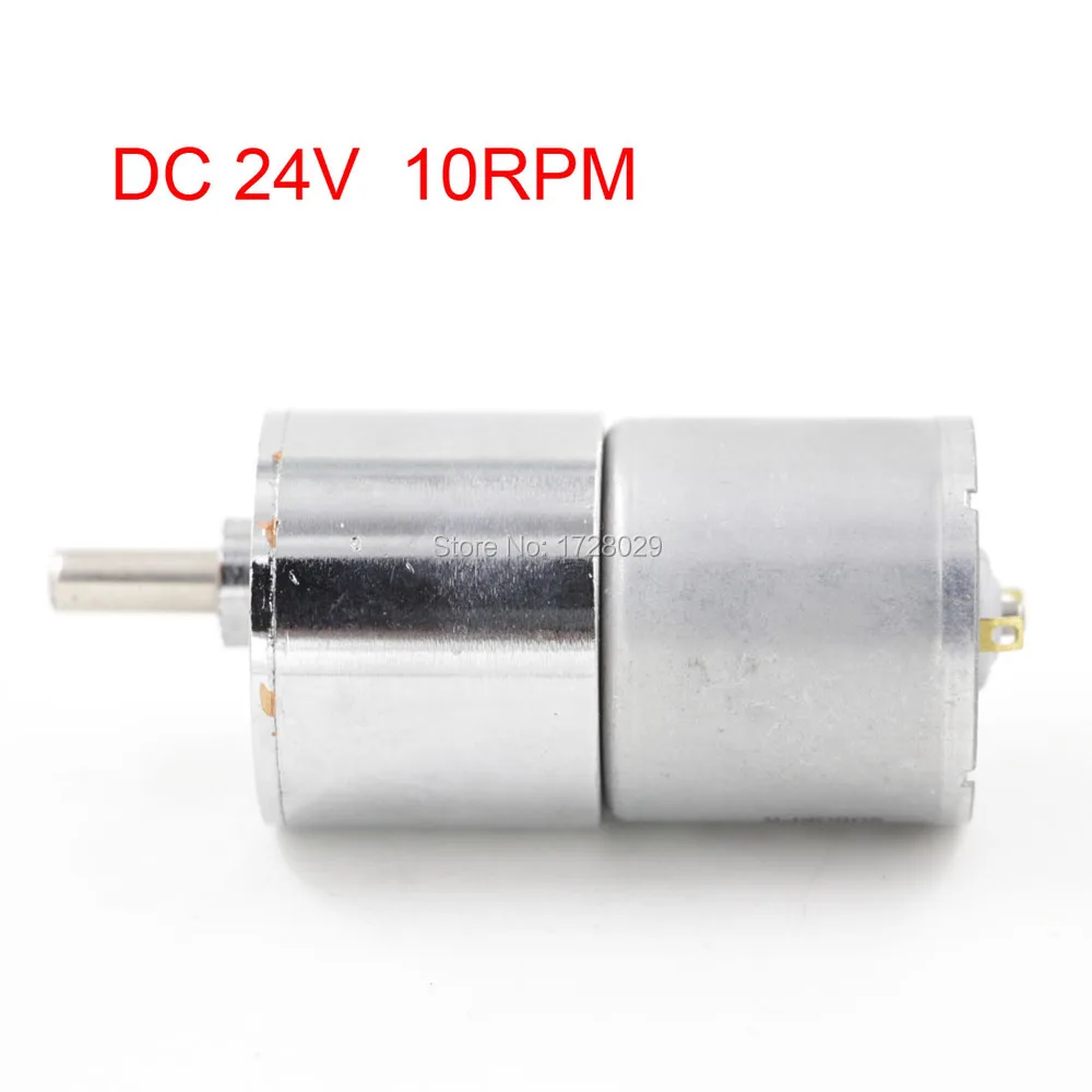 DC Reduction Motor Geared TJP37RGA346I-Z6068 DC24V 10RPM Gear Box Motor