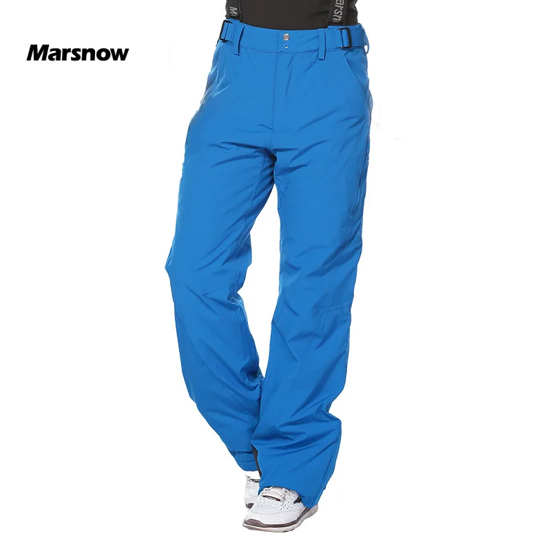 

Marsnow -30 Outdoor Winter Ski Men Pants Thicken Warm Windproof Waterproof Snow Skiing Snowboard Pants Breathable Male Trousers