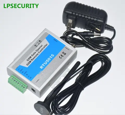 LPSECURITY 어댑터 RTU5015 GSM 게이트 도어 오프너 오퍼레이터, SMS 원격 제어 알람, 1 출력, 2 입력 Best5