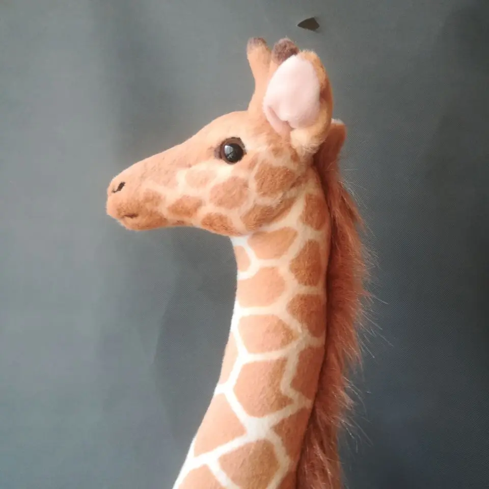 Peluche girafe de 120cm, grande poupée de simulation, cadeau de Noël, b0688