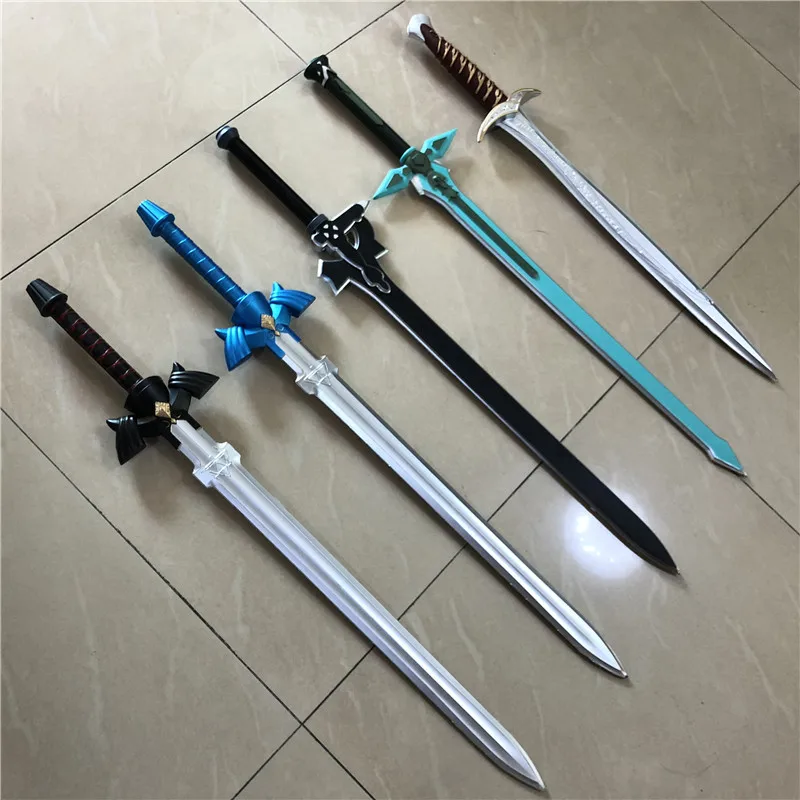 80cm 1:1 Cosplay Sword Blue Black SkySword & SAO Elucidator/Dark Repulser Sword &The Elves Sword Gold Sting 72cm