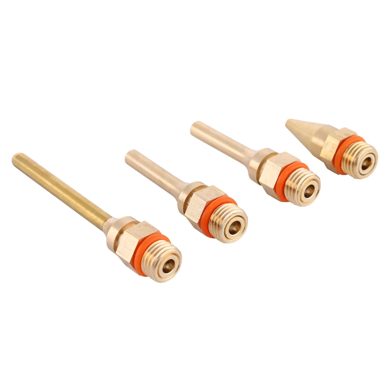 2 Pcs/HOT MELT Glue Gun Nozzle Tembaga Murni Small-Bore Panjang Pendek Besar 2.0X70 Mm 3.0X50 Mm 2.0X50 Mm Lem Aksesoris