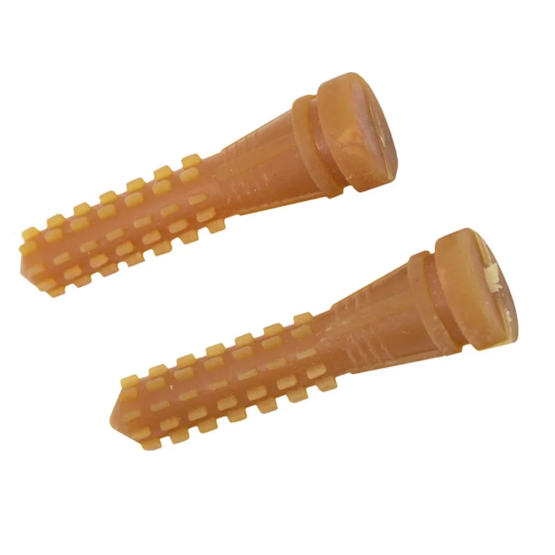 50 pcs 95mm Poultry Plucking Fingers Hair Removal Machine Glue Stick Chicken Plucker Beef tendon material corn rod