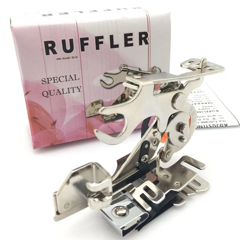 1 Pieces Sewing Machine Accessories Ruffler Presser Feet Foot, #55705 for Domestic Low Shank Sewing Machine, Made in Taiwan