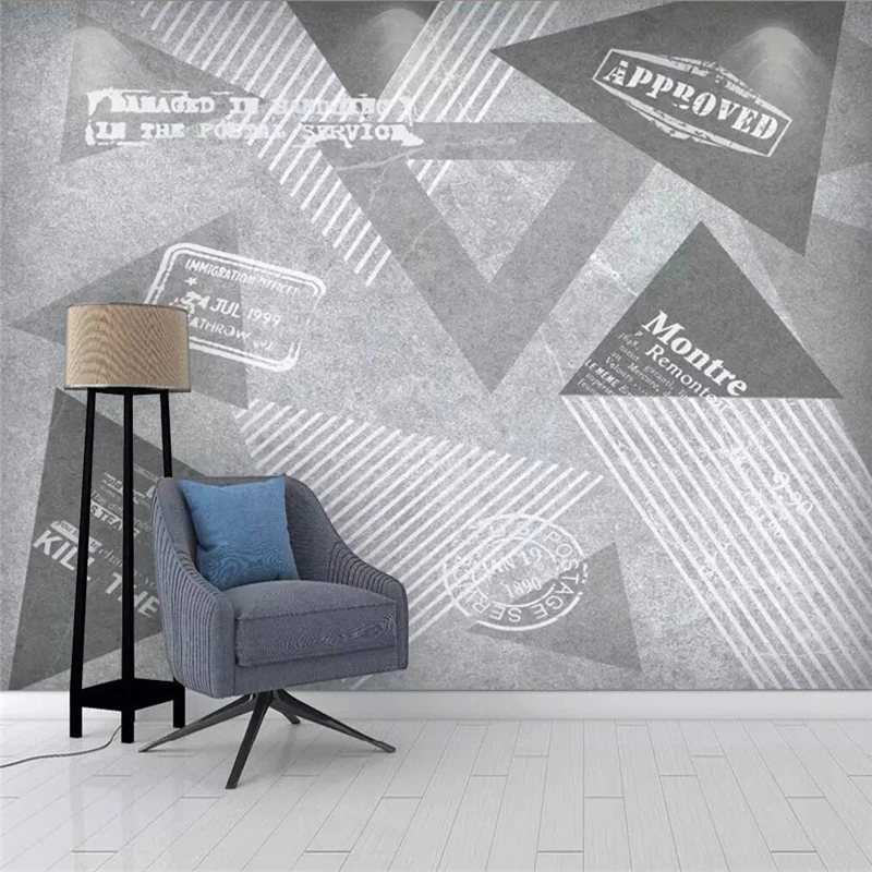 

Decorative WallpaperNordic Abstract Style Graphic Background Wall