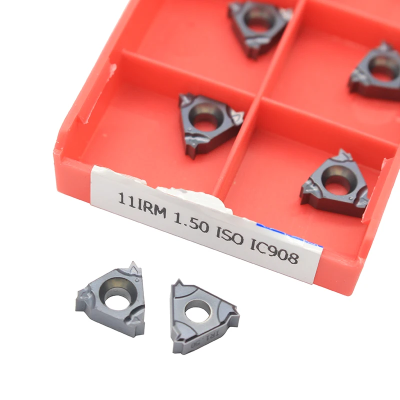 

11IR 16IR 1.0 ISO 1.25 1.5 1.75 2.0 2.5 3.0 16IRM/11IRM Tungsten Carbide Insert Thread turning tools Lathe CNC Cutter Tool