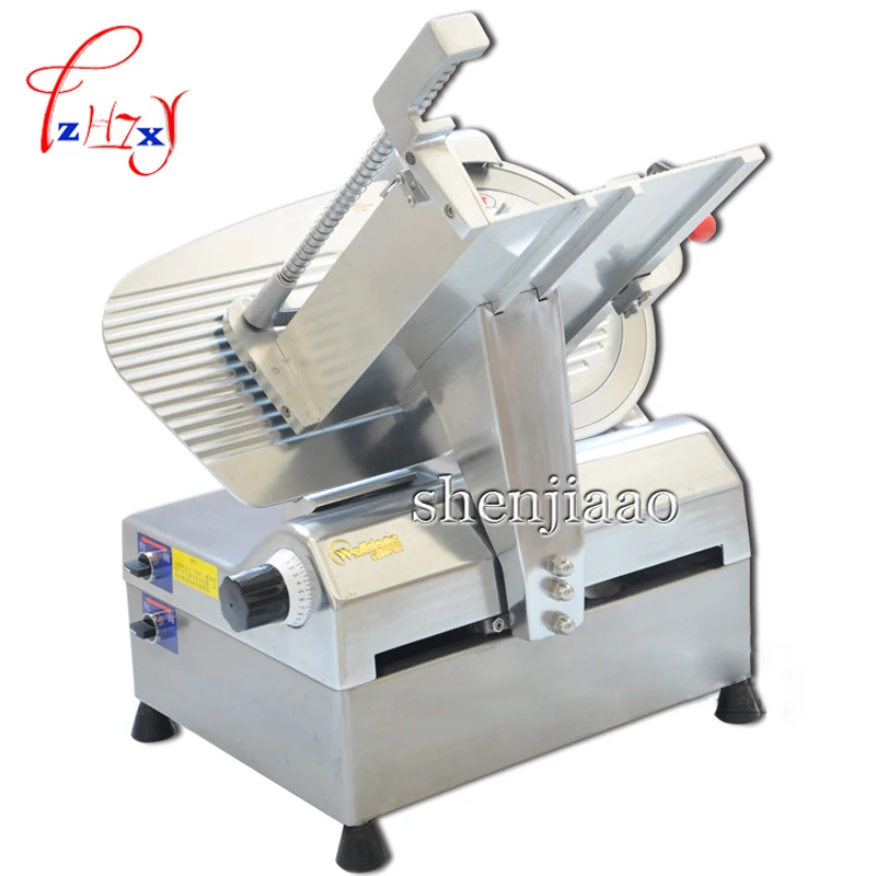 220V Automatic cut meat machine WED-B300A-1 Automatic Restaurant 12 inch meat slicer pork hot dog slicer