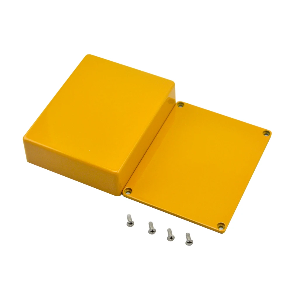 Hammond 1590BB  Guitar Effects Stomp Die-casting Aluminium Enclosure Box  orange 1590BB  for Guitar Parts & Accessories