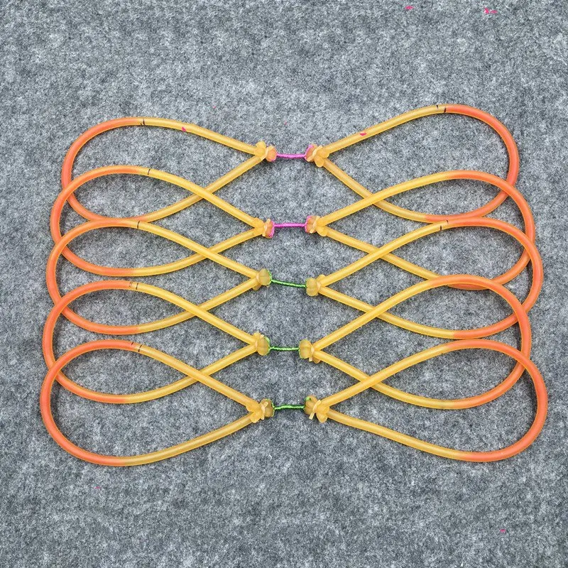 New 5Pcs/Lot Good Quality Rubber Bands For Fishing Darts Slingshot 1842/1745/2040/2050 Hunting Outdoors