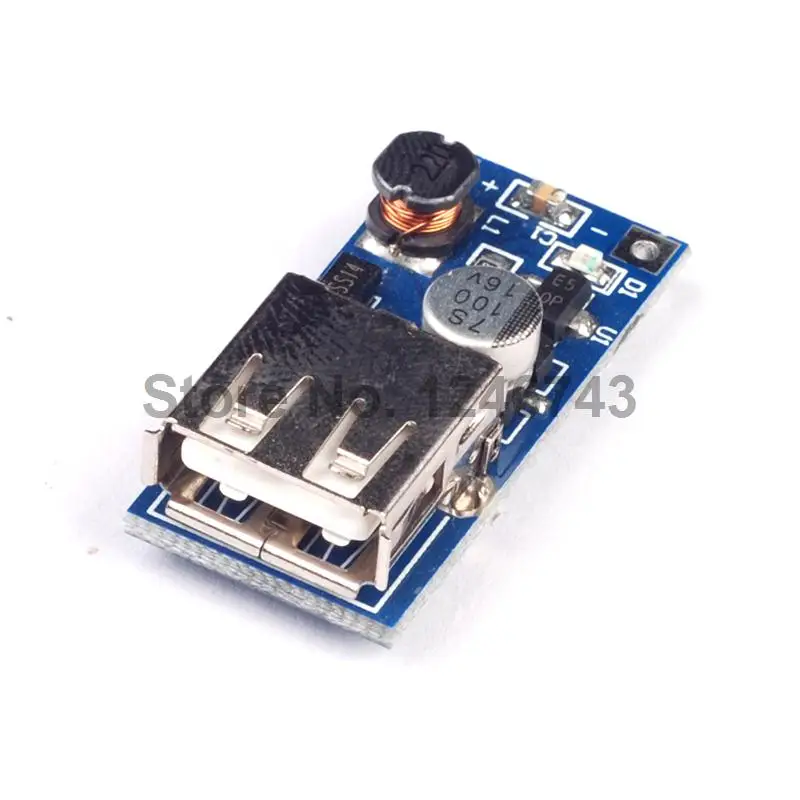 1PCS DC-DC Boost Module (0.9 ~ 5V) l 5V 600MA Blue Board