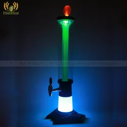 Dice Game Beer Tower Dispenser with LED Light and Ice Tube, Bar, Family Buffet Restaurant, Best Gift for Men