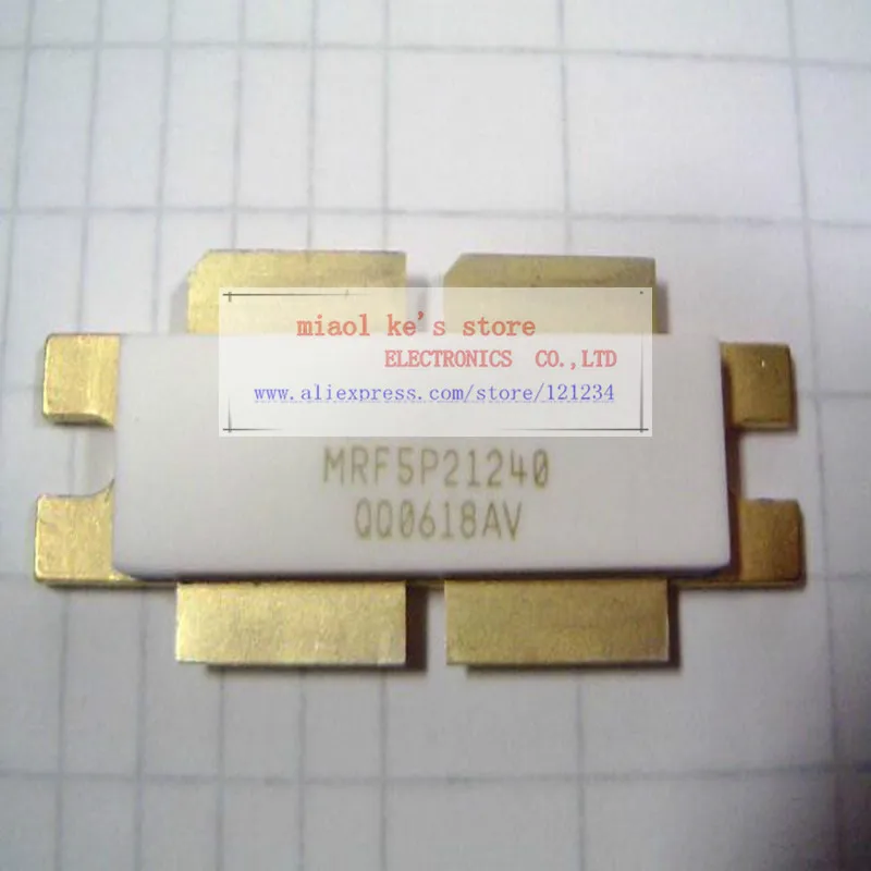 100%Original: MRF5P21240 MRF5P21240H MRF5P21240R6 MRF5P21240HR6 [ FET RF 65V 13dB 52W 2.11GHz-2.17GHz NI-1230 ]