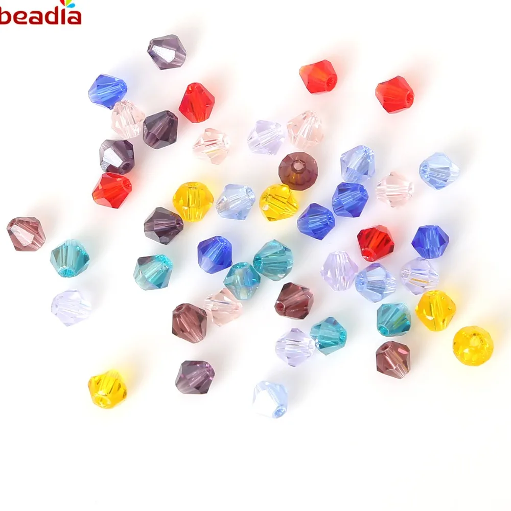 New Arrival Approx135pcs/lot 3mm Crystal Beads Charm Faceted Glass Bead Loose Spacer Bead For DIY Handmade Jewelry Making