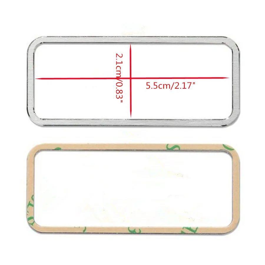 Auto Auto Console Centrale ES Pulsante Della Copertura Della Pagina Trim Sticker Per Mercedes Benz Classe E W212 E200 E250 E260 E300 e320 2014 2015