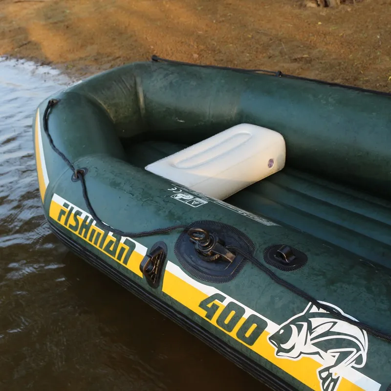 Bateau de pêche gonflable à coussin d\'air, siège de lancer de camping, grande assujetépaisse, repos de camping en plein air, tr/min dégonflable,