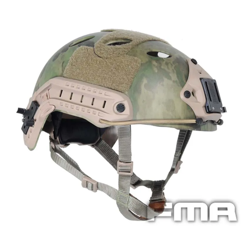 

FMA Tactical Cycling Helmet Painball CS Protective FAST Helmet-PJ TYPE A-Tacs FG tb470