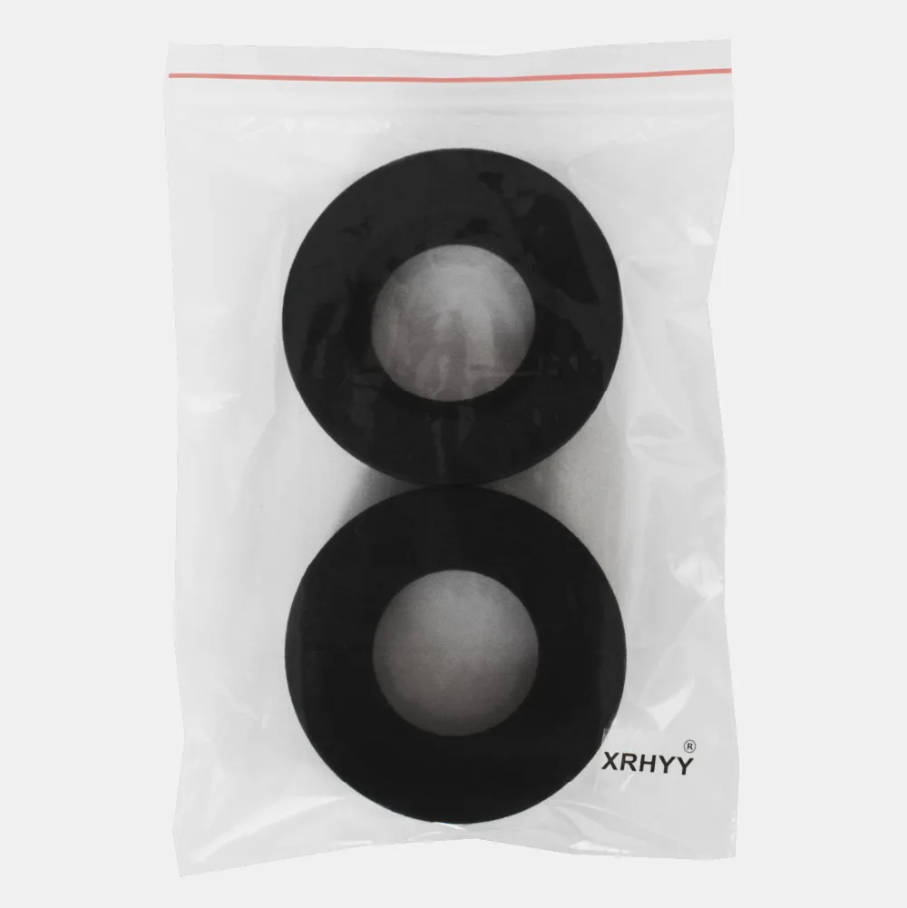 XRHYY Replacement Grado Headphone L Cushion - Fits Grado 225i, 225e, 325is, 325e, RS2i, RS2e, RS1i & RS1e - Pair in Black