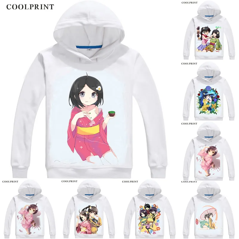 Monogatari Hoodies Multi-Stijl Hooded Hoodie Monogatari Araragi Tsukihi Bakemonogatari Nisemonogatari Cosplay Sweatshirts