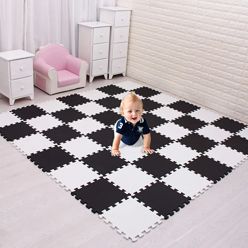 Mei qi cool baby EVA Foam Play Puzzle Mat for kids/ Interlocking Exercise Tiles Floor Carpet Rug,Each 30X30cm 9/18/24/30 pieces