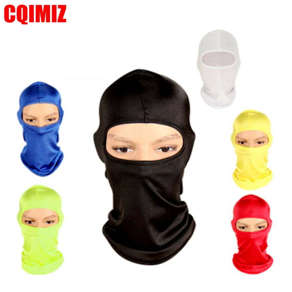 Hot Selling Motorcycle Cycling Ski Neck Protecting Outdoor Balaclava Full Face Mask Ultra Thin Breathable Windproof