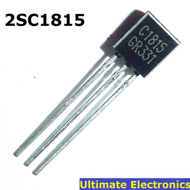 100pcs 2SC1815 in-line triode transistor TO-92 0.15A 50V NPN C1815