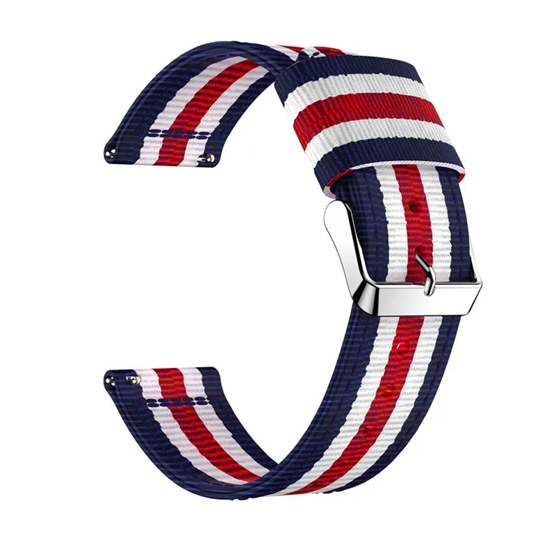 سوار ساعة Xiaomi Huami Amazfit ، حزام ساعة ذكية من النايلون لساعات Xiaomi Huami Amazfit Bip Lite/GTR 42 مللي متر/GTS ، حزام 20 مللي متر