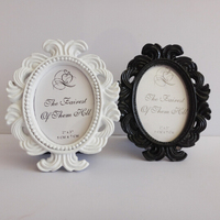 Floral Photo Frame Round Frame Picture Frame Holder Wedding Home Decor