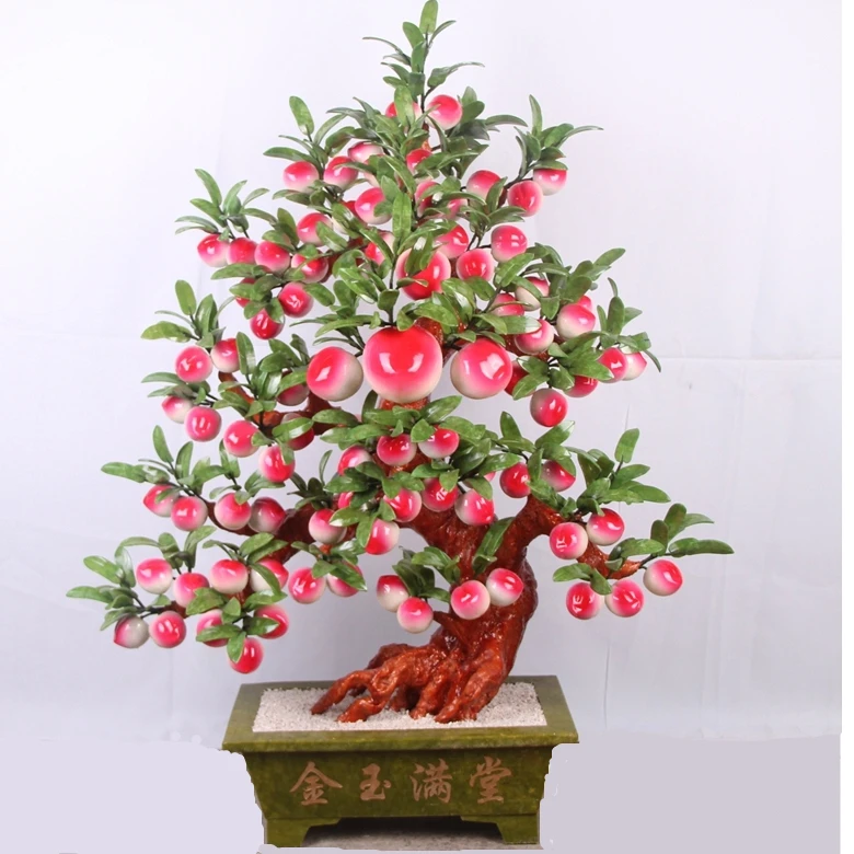 

Natural jade jade crafts company 88 peach tree room villa high-grade jade plate King creative ornaments