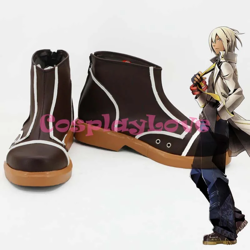 

Newest Custom Made Japanese Anime God Eater 2 Soma Schicksal Cosplay Boots Shoes For Christmas Halloween CosplayLove