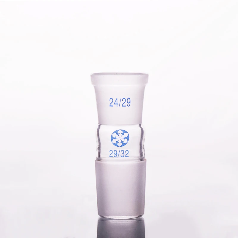 FAPE Borosilicate Glass Joint, Female 24/29, Male 29/32, Glass reducing Adapter, A type connector