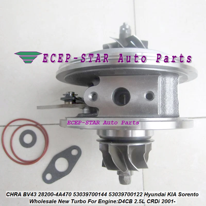 Turbo Cartridge CHRA Core BV43 53039880109 53039700109 5303-988-0109 5303-970-0109 For AUDI A4 2.0L TDI B7 2005-08 BRD BVA 125Kw