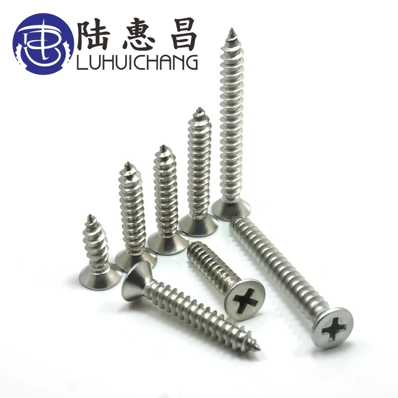 LUCHANG M1 M1.2 M1.4 M1.7 M2 Stainless Steel Standoff Phillips Countersunk Head Self-tapping Wood Small laptop Screw Micro Screw