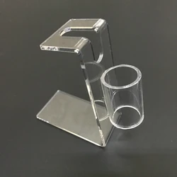 Tattoo Machine Holder Stand Transparent Acrylic Tattoo Gun Supply Stand Rack Accessory for Tattooist