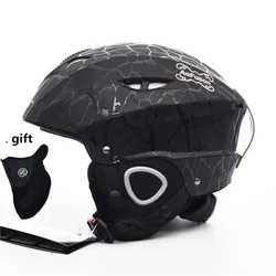 Brand Ski Helmet Integrally-Molded Professional Adult Snowboard Helmet Men Women Skating/Skateboard Winter Sports Helmets