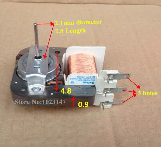 Microwave Oven Fan Motop Motor GAL6309E(30)-ZD for Galanz Microwave Parts Accessories