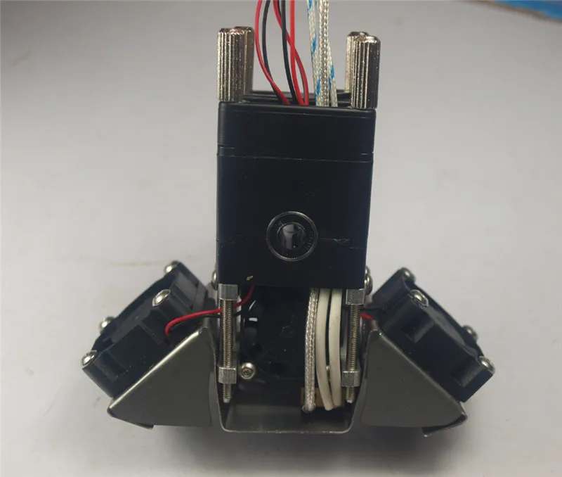 DIY Ultimaker 2 print head kit 3 D printer 0.4mm Nozzle hot end assembly kit With 1 meter Bowden Tube