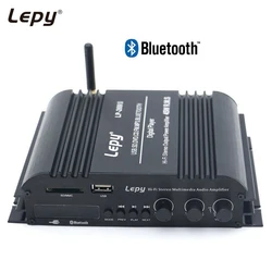 Lepy-4チャンネルbluetooth hifiアンプ,デジタルステレオアンプ,LP-269S mm,aux,usb,sd,fm,カーホームコンピューター用