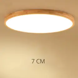 Ultra-ince LED tavan aydınlatma tavan lambaları oturma odası için tavan lambaları salon için Modern tavan lambası yüksek 7cm