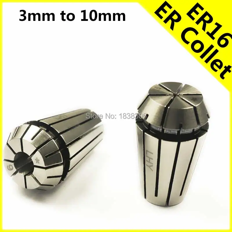 ER Collet Chuck Holder ER11 ER16 ER20 8mm adapter clamp Drill chuck cnc router bits tools wood pcb ball nose 3.175 1pcs